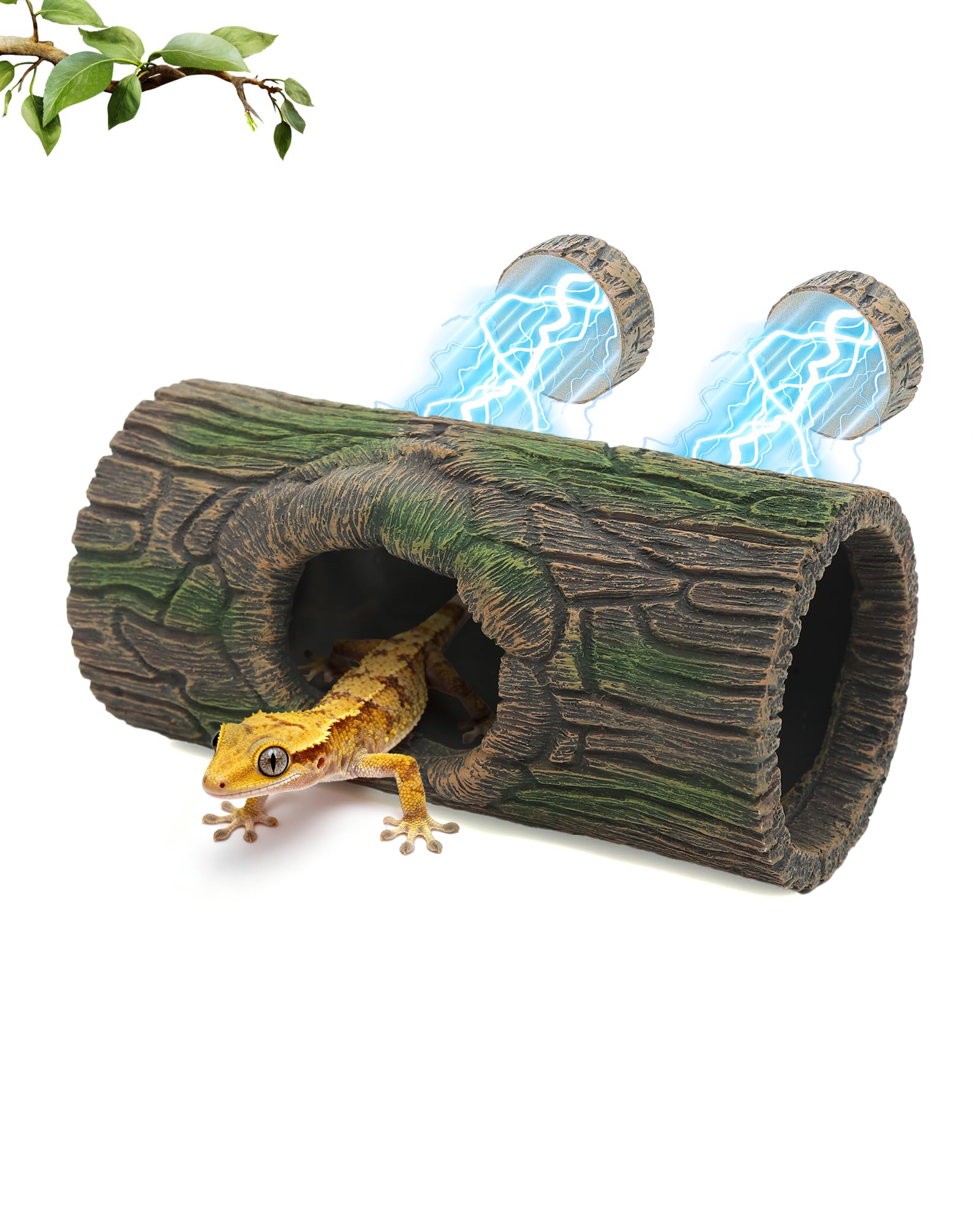 REPTITRIP Magnetic Crested Gecko Hideout - habitat decor | Mubboo