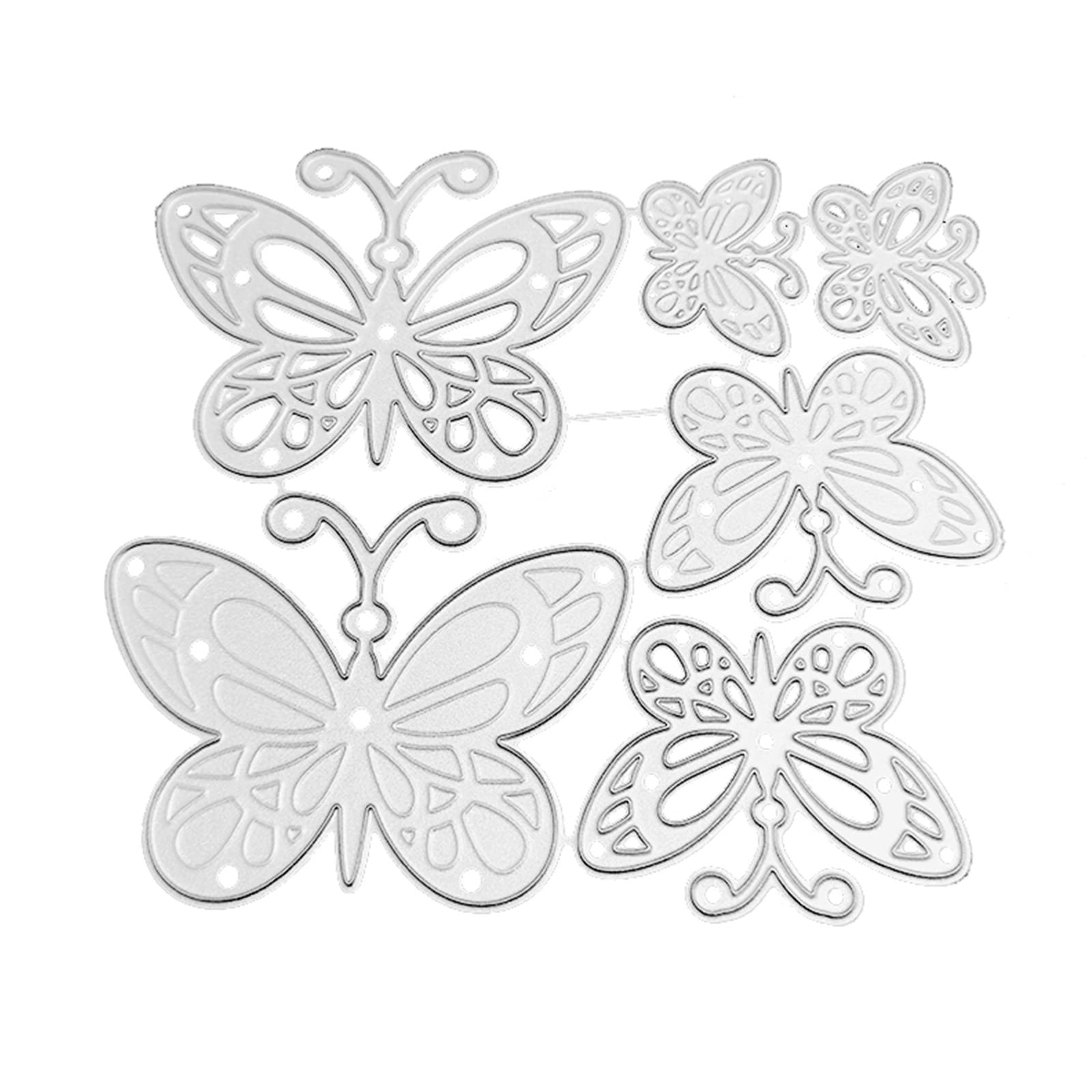 Buxuaaaa Cutting Dies Butterfly Embossing Die Cuts Stencil Scrapbooking Template for Kid Adult Card Making Embossing Die Cuts