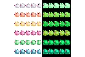 Leyndo 60 Pieces Mini Resin Pigs Decorations for Miniatures