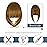 BARSDAR Human Hair Clip in Bangs - Real Human Hair Clip in Bangs for Women - Ginger Blonde French Bangs Extensions Fringe with Temples Real Hair Bangs Hairpieces - Golden Ginger Blonde