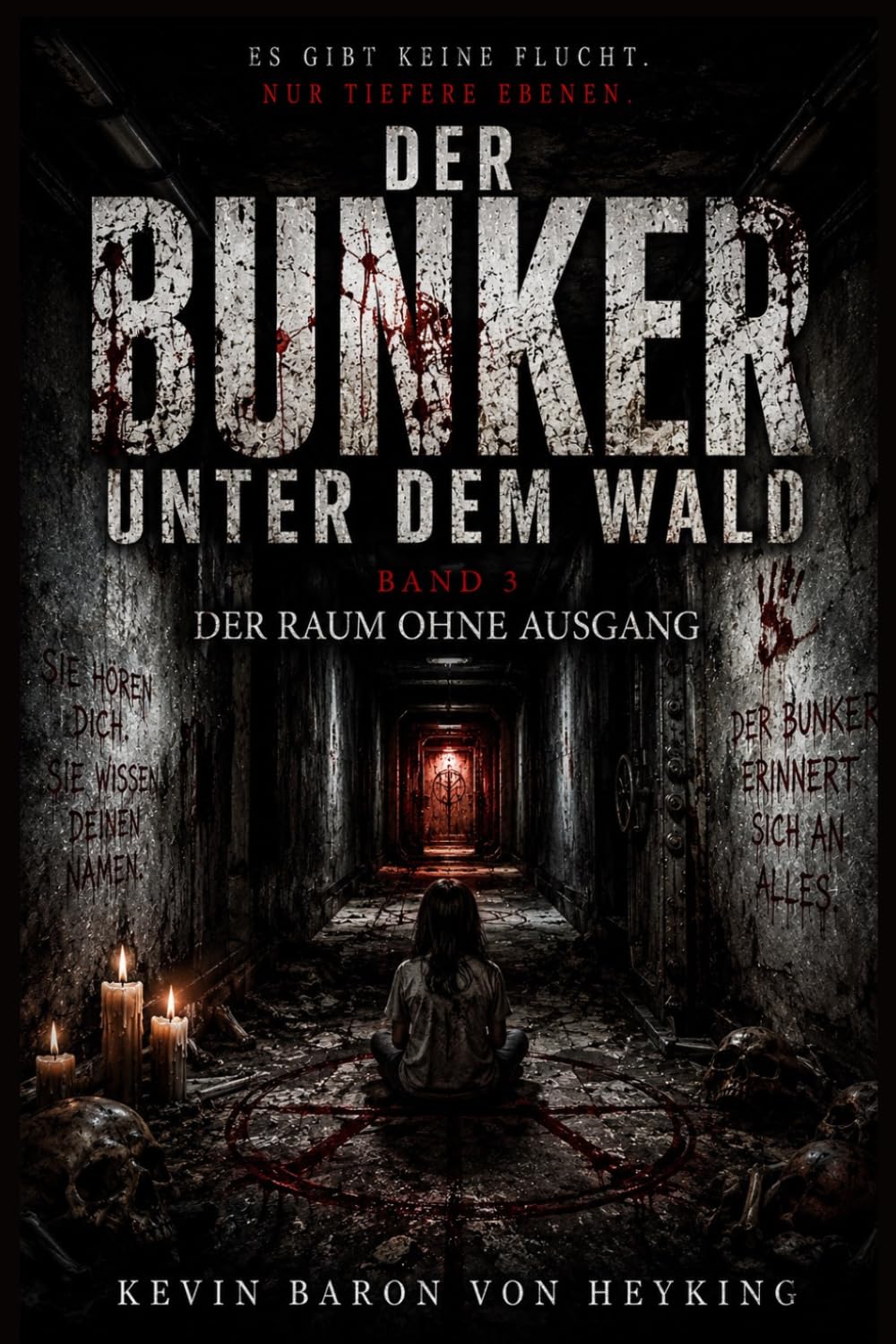 DER BUNKER UNTER DEM WALD: Band 3 – Der Raum ohne Ausgang. Der Horror-Thriller über den Raum, aus dem niemand wiederkehrt.