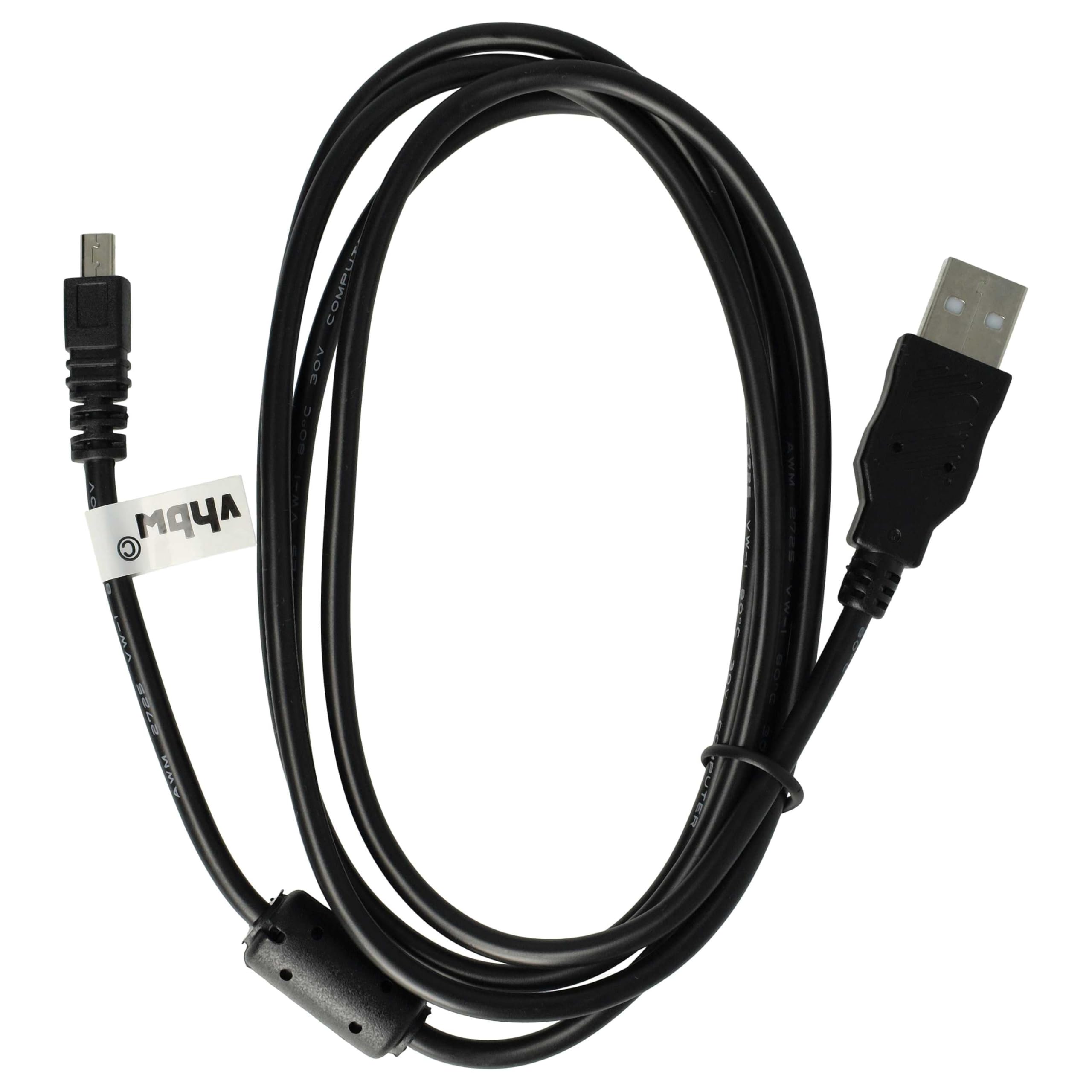 vhbw USB 8-Pin Data Cable Replacement for Panasonic K1HY08YY0032
