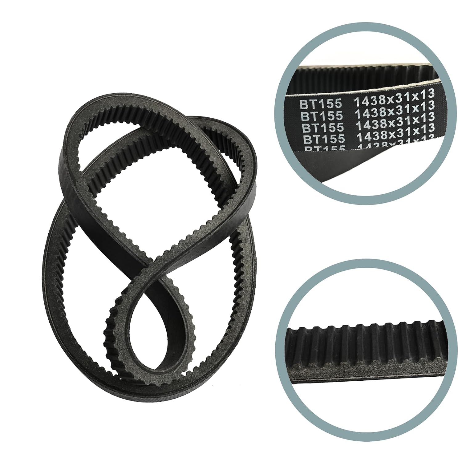 Drive Belt V-Belt for John Deere M125383 24G5596, Fits for 4X2 6X4 Gator