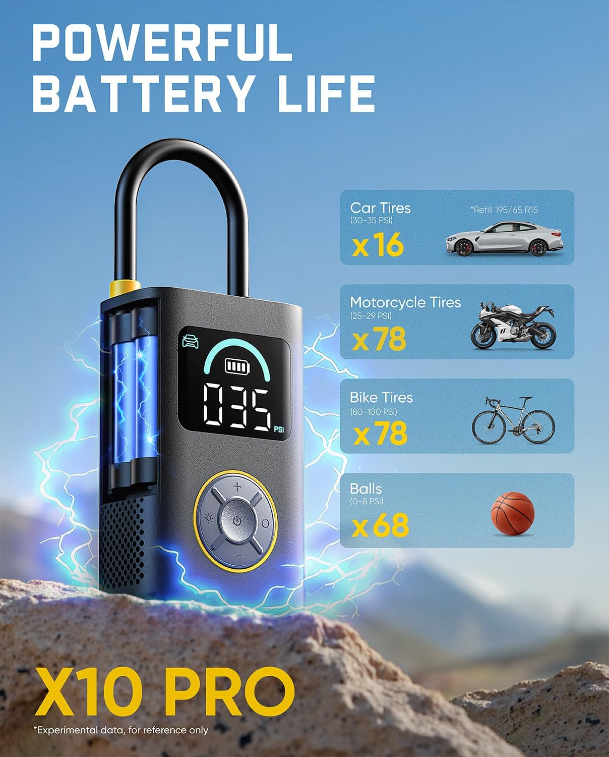 Fanttik X10 Pro Tire Inflator - Image 3