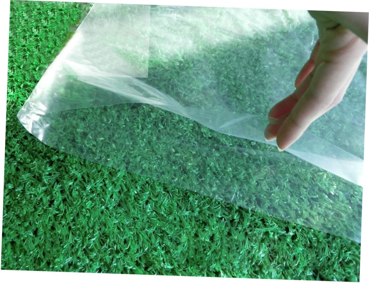 Mobestech Transparent Plastic Mattress Cover Bag Heavy Duty Protector for Standard Extra Long Variations for Keeps Mattress from Stains and