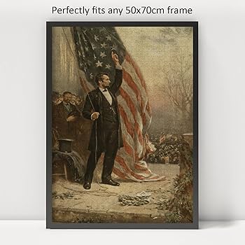 Amazon | 1908 写真:アブラハム・リンカーン大統領、ロープを