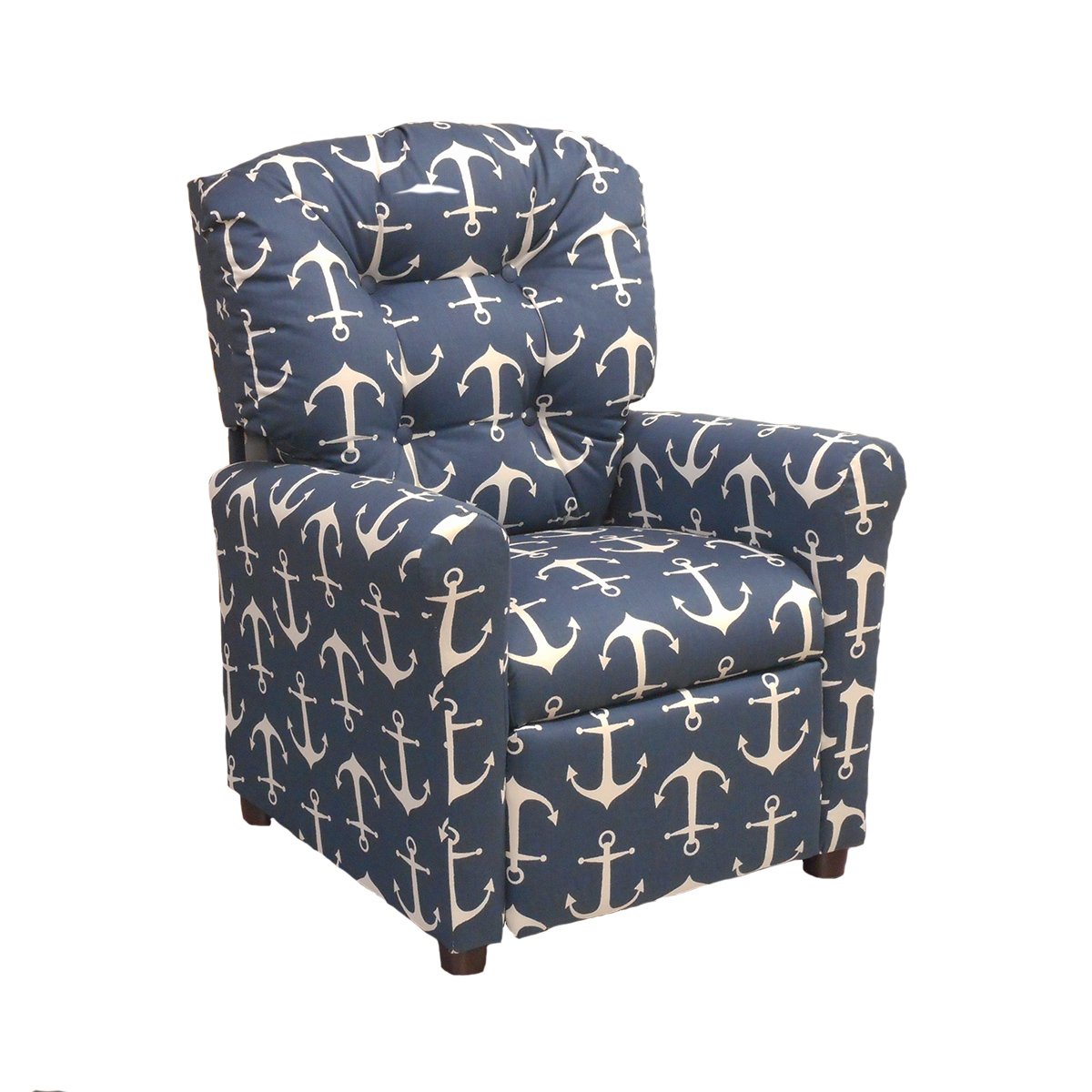 Children's Button Back Recliner, Sailor