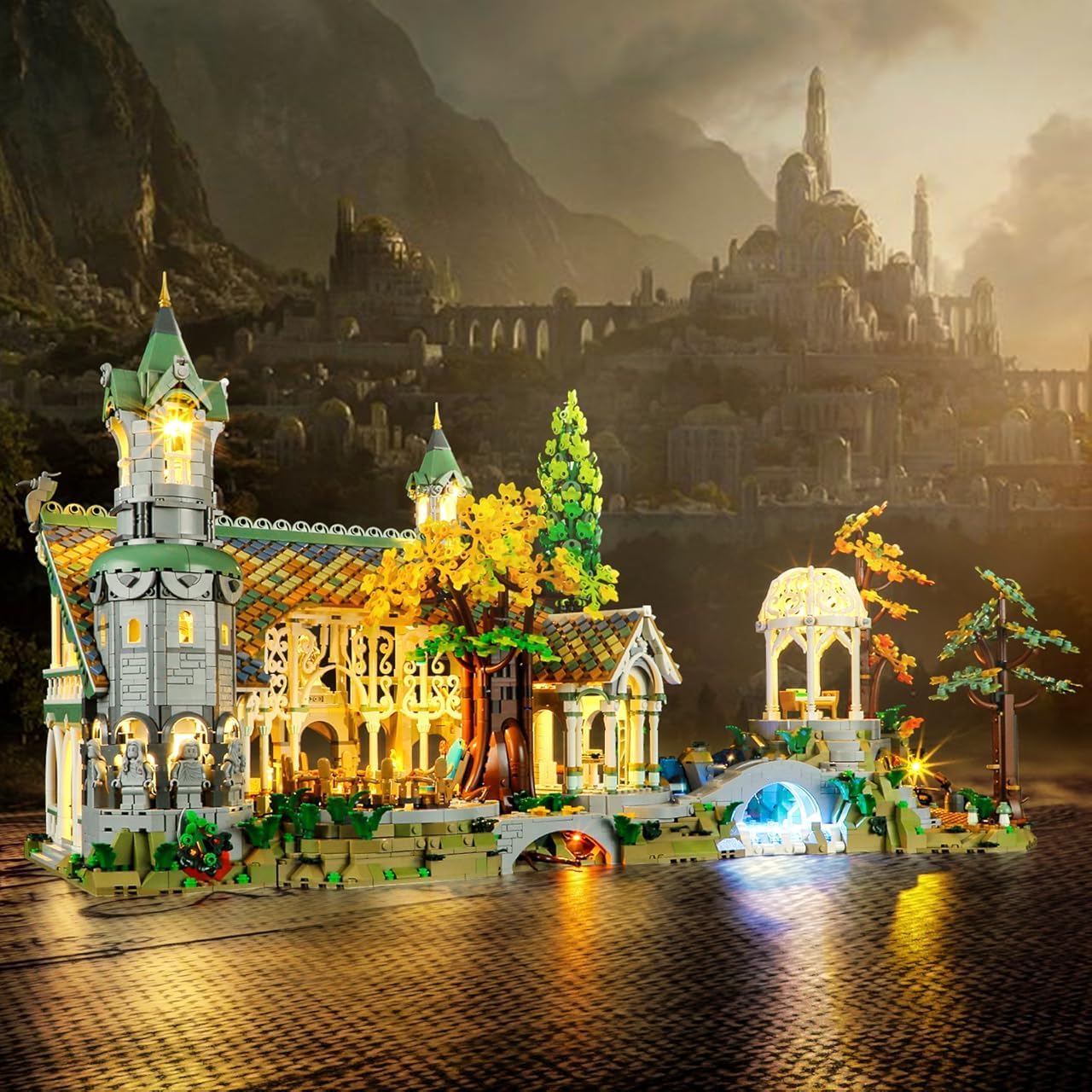 LED Light for Lego-10316 Lord of the Rings THE LORD OF THE RINGS: RIVENDELL Building Blocks Model (Lego Set NOT Included)