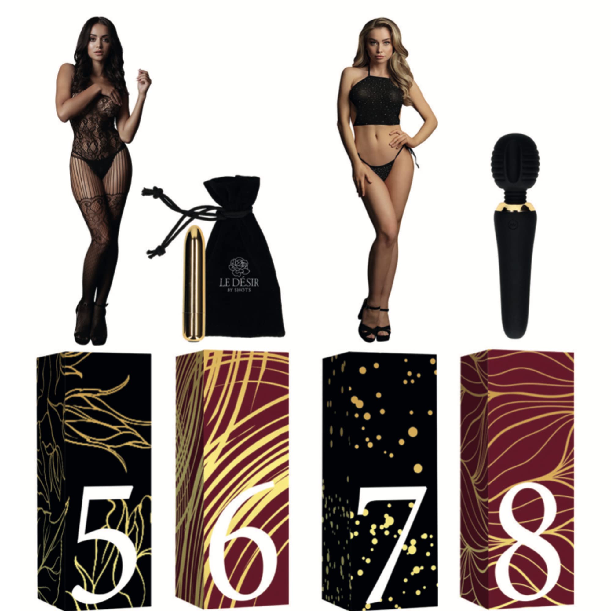 LE DESIR SEXY LINGERIE CALENDER KIT - QUEEN SIZE