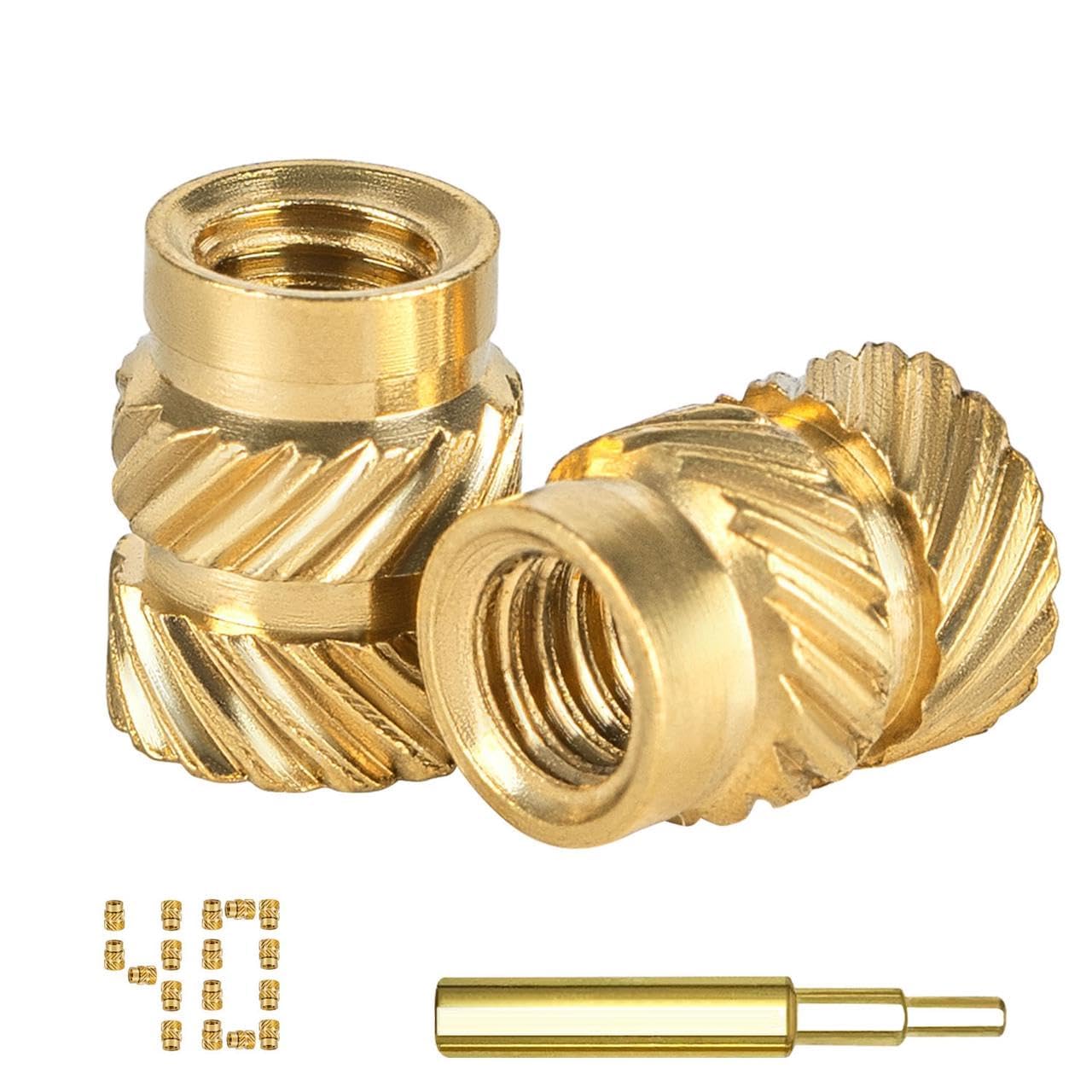 Brass Threaded Inserts - 350 Pcs for 3D Printing -20