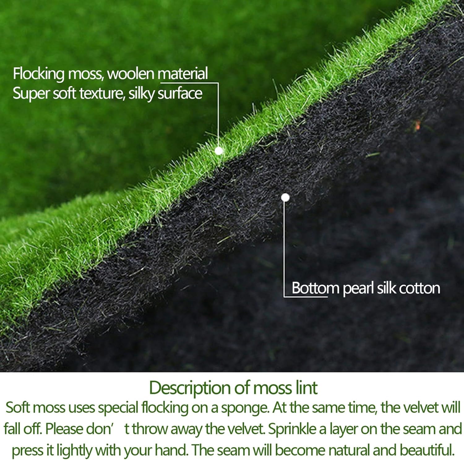 Tappeto artificiale verde in erba sintetica per decorazione casa, giardino, balcone, progetti fai da te, ecologico, per interni ed esterni