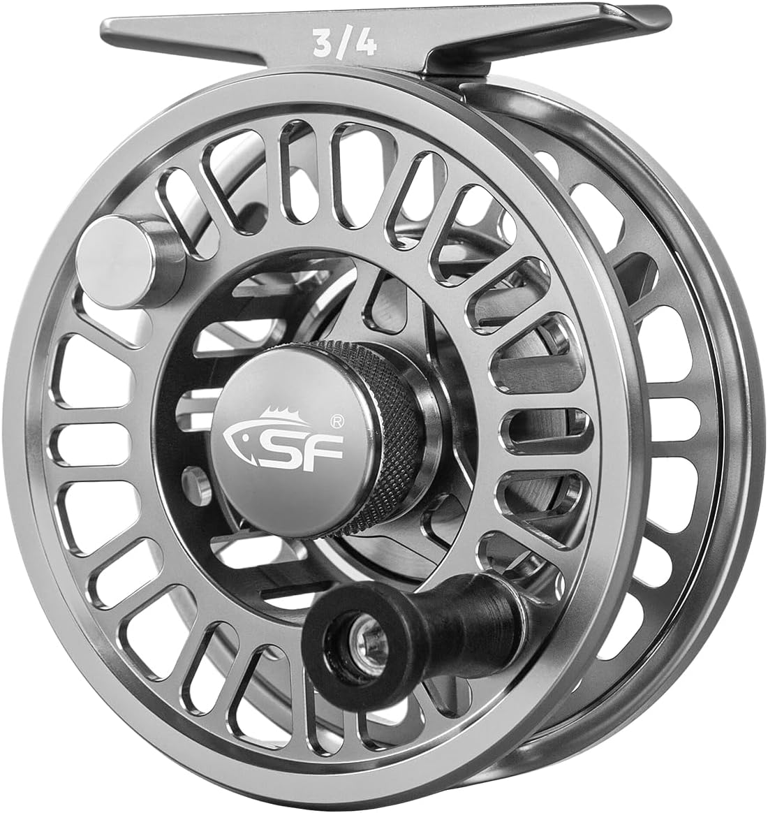 SF SF-003 Pro Fly Fishing Reel for Freshwater,CNC Precision Machining Process,Mid Arbor Design,Smooth Drag System,Lightweight Aluminum Body