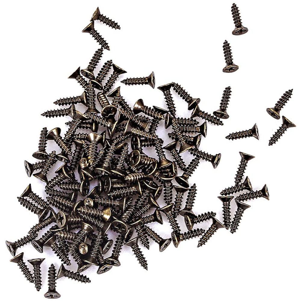 Antico Hasp di Bronzo, 20 Pezzi, per Scatola di Gioielli in Legno Decorativa