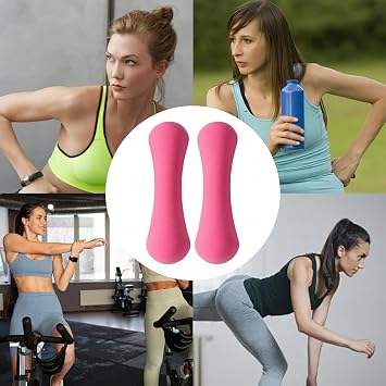Weights Dumbbells Set, Workout Dumbbell Set, Set of 2 Exercise Dumbbells | Bone Shape, Gym Studio Yoga Squats, Pilates Outdoor Non Slip Ergonomic Arm Training Tool