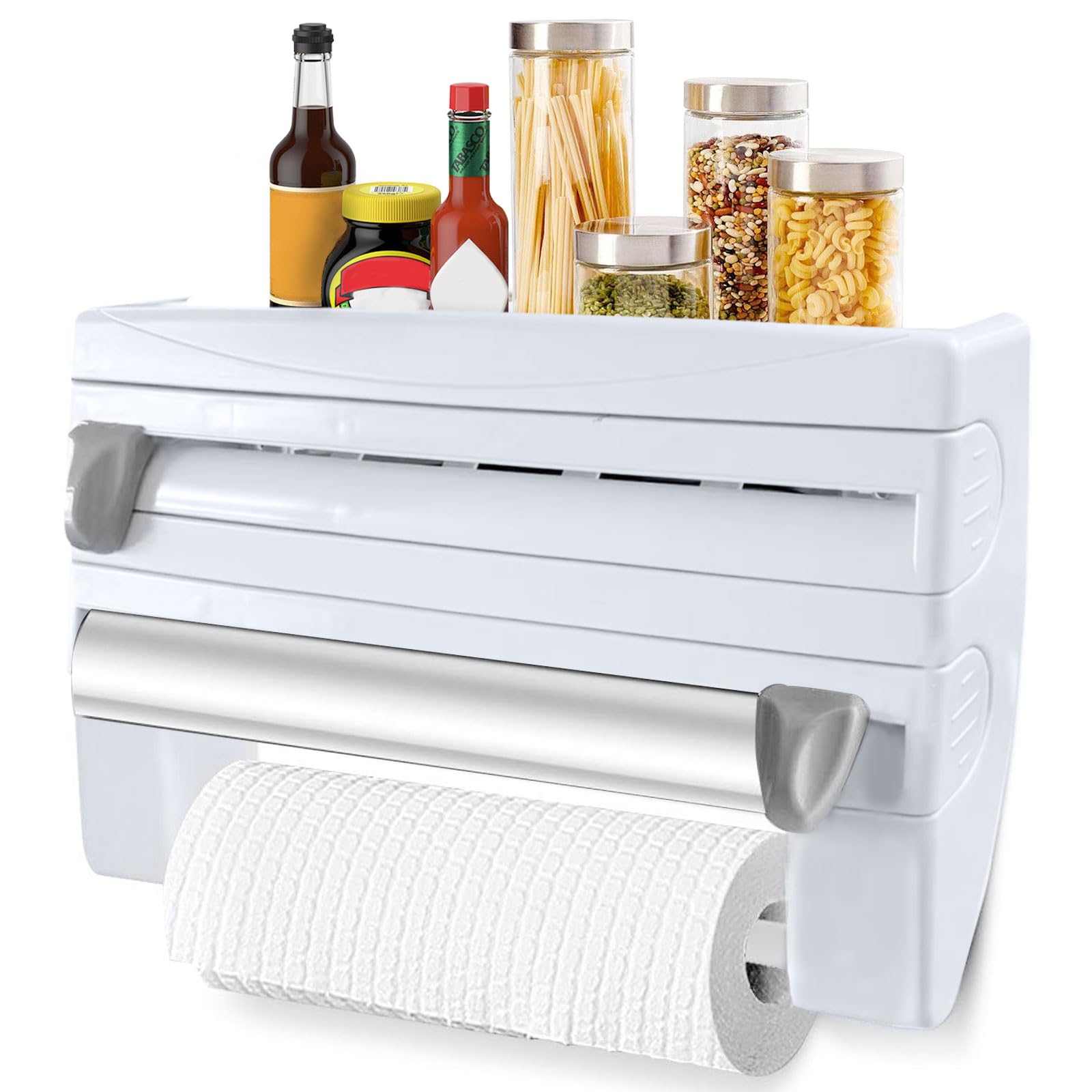 Portarotolo Da Parete In Alluminio E Conservazione Della Freschezza