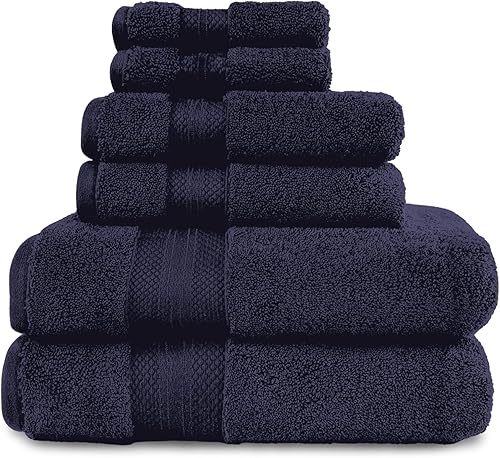 Miniatura 122 de Superior Juego de toallas de algodón turco de 3 piezas, toallas surtidas para el hogar, artículos esenciales de baño, toalla de baño, toalla