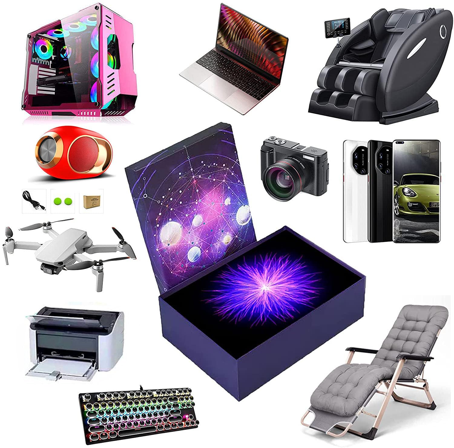 Geräten im Jahr 2026 Paletten,4-34 STK. Palettenware Haushaltswaren Multimedia A Ware B Ware Palette Elektronik Geschenkbox aa12