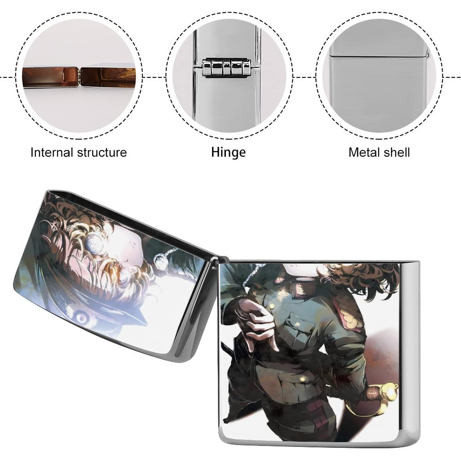 Amazon.co.jp: 幼女戦記 ライター アーマー ZIPPO兼用ケース 軽量 登山