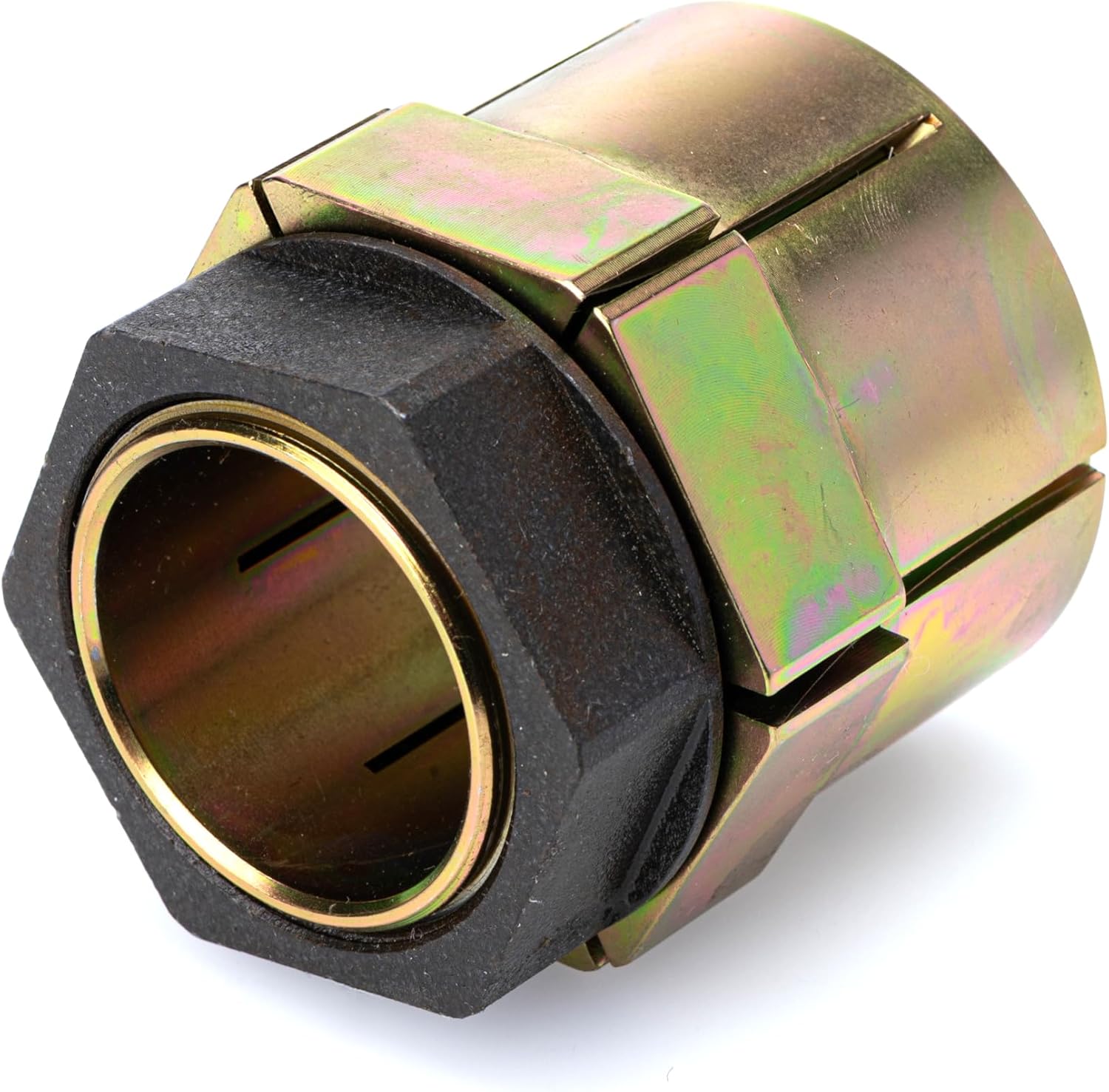 Fenner Drives 6202320 Trantorque GT Keyless Bushing, 1¼″ Bore × 2″ OD × 2¼″ Length – Collar-Nut Style | Heavy‑Duty Shaft-to-Hub Locking