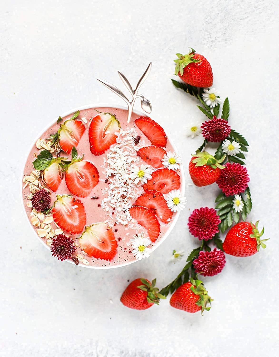 Kamelur BIO Fraises lyophilisées - Chips de fraises bio dans un emballage biodégradable - 250g