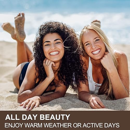 Miniatura 7 de Flywrun Kit de plantillas para cejas, sello vegano de un solo paso, pomada de pomada, resistente al agua, de larga duración, a prueba de manchas,