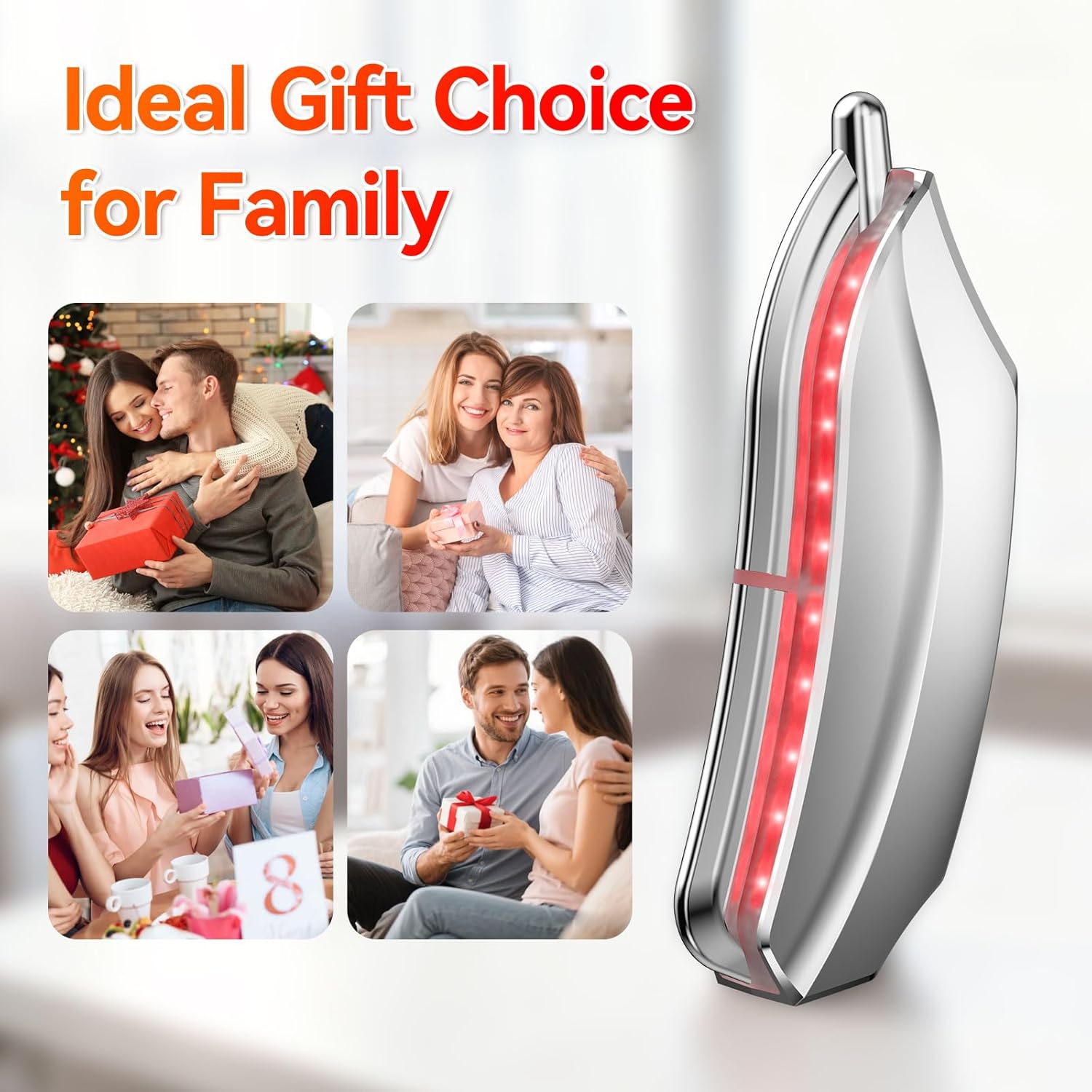 Muscle Scraper Tool,Electric Fascial Knife for Deep Tissue Massage - 4 Modes 3 Heating 3 Vibration,Electric Gua Sha,Myofascial Release Tool for Whole Body - Image 8