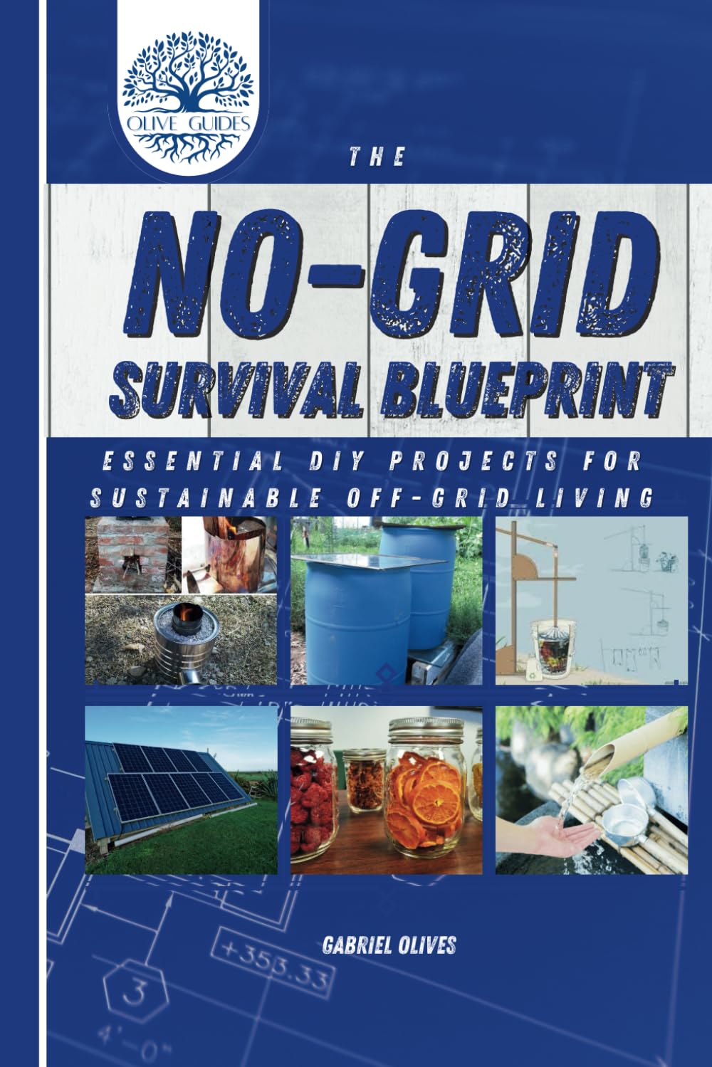 NO-GRID SURVIVAL BLUEPRINT: Essential DIY Projects for Sustainable off-grid Living