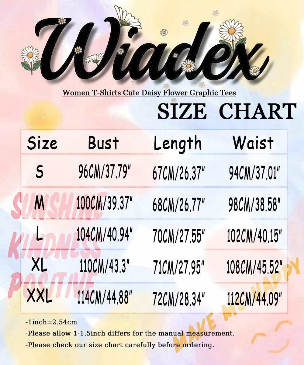 Flower Tshirts Shirts for Women Cute Dandelion Tshirt Casual Short Sleeve Wildflower Floral Heart Print Graphic Tee Tops - Image 6