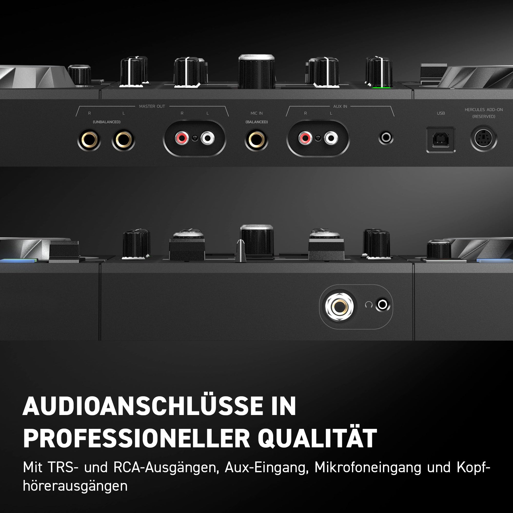 Hercules DJControl Inpulse 500 - 2-Deck DJ-USB-Controller für Serato DJ Lite und DJUCED