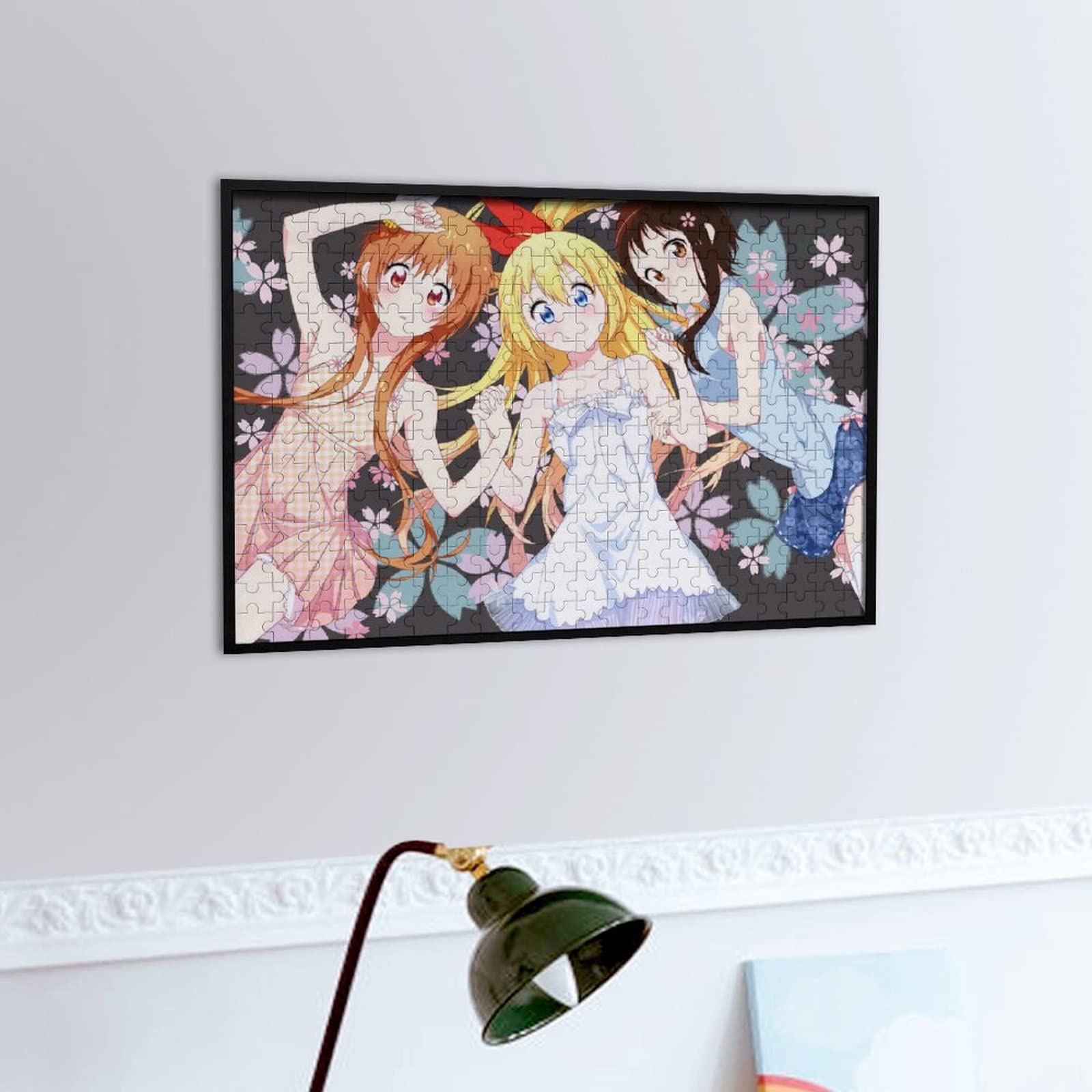 【希少品 ·レア】 千趣会 絵本みたいなジグソーパズル   (全12回セット) 世界最小 ジグソーパズル 1000ピース 「マジックオブラヴ（美女