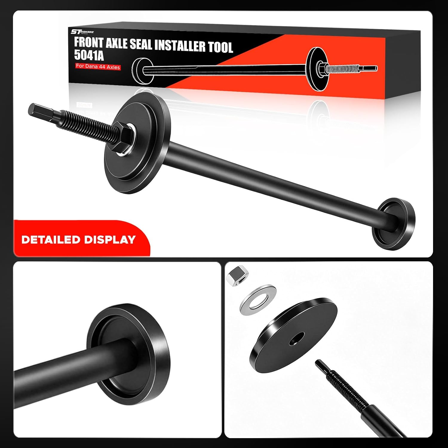 5041 Right Axle Seal Installer Tool for Dana 44, Compatible with Chrysler Dodge Jeep Ram, Replacement for 5041A-3 & 5041A Front Axle Seal Installer Tool