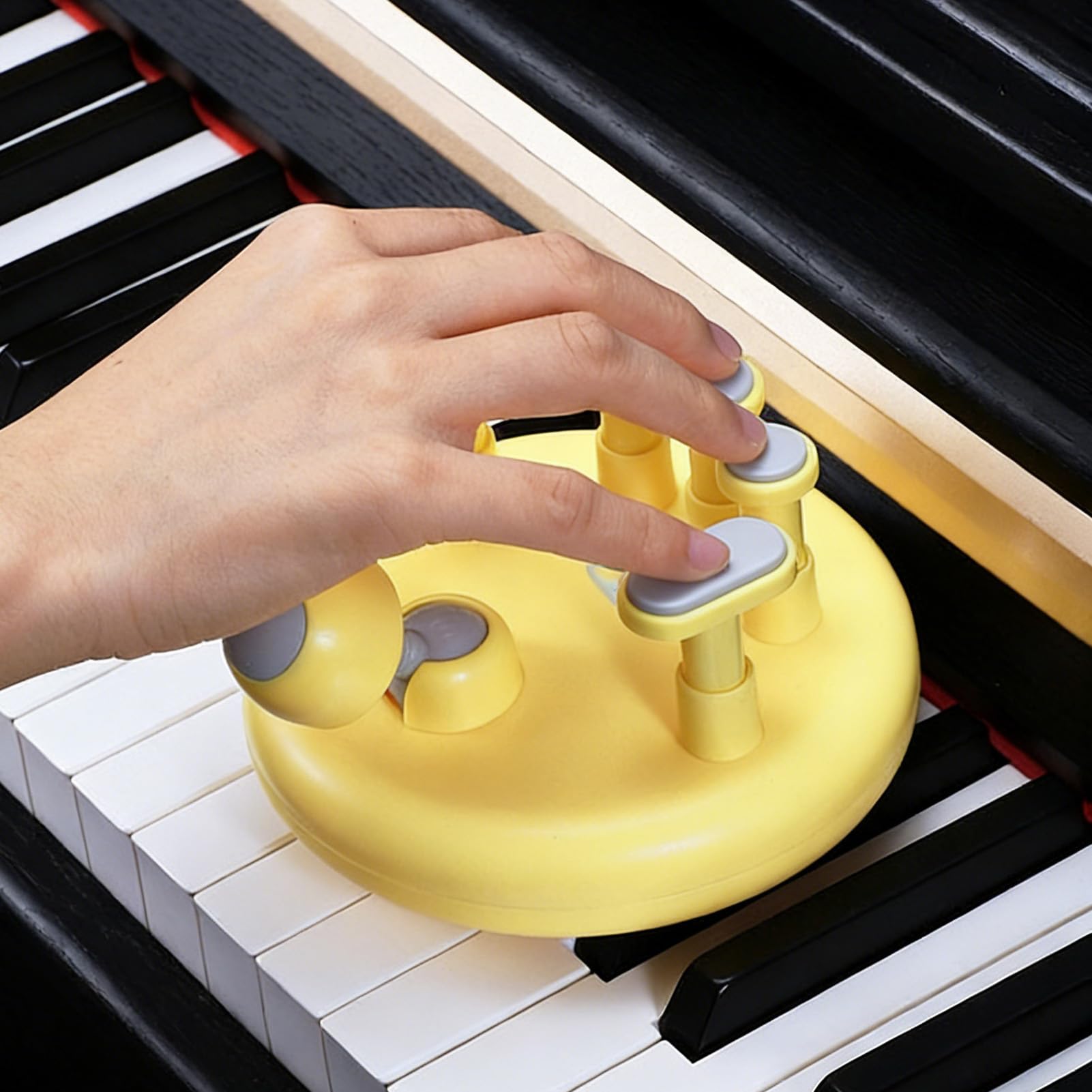 Allenatore Per Mano Chitarra Strumento Ortopedico Per Pressare Dita | Esercitatore per Mani Per Lezioni Di Musica Pratica A Casa Scuola Aula Pianoforte Tastiera
