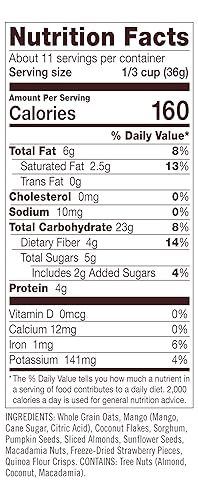 Miniatura 3 de Bob's Red Mill Muesli tropical sin gluten, 14 onzas (paquete de 4)