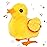 Hopearl Walking Duck Pet Quack Duckling Interactive Electronic Plush Toy Farm Animals Animated Gifts for Toddlers Birthday, Yellow, 8\'\'