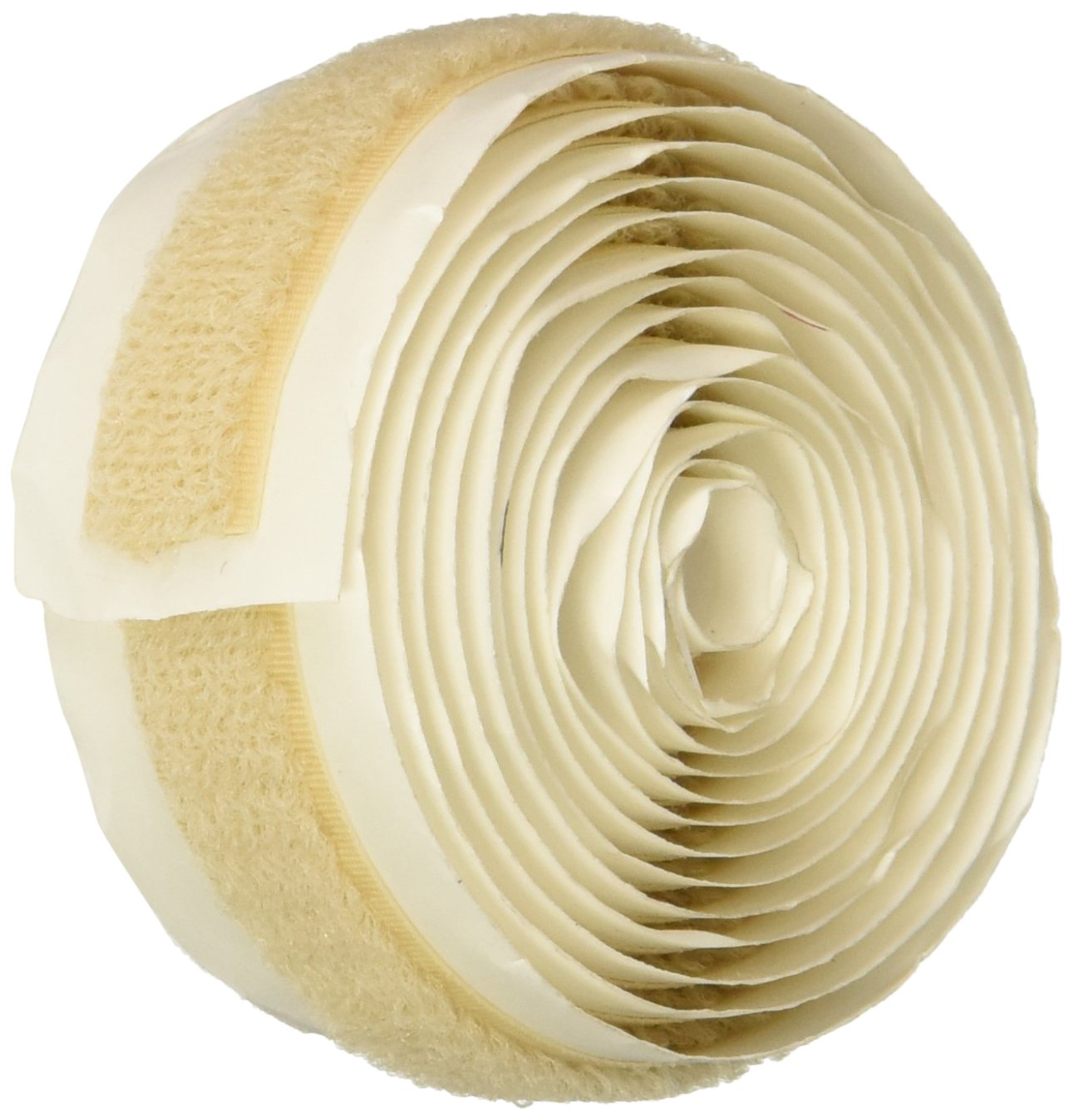 FLAMEPRO 1222-FR-PSA/L Beige Flame Retardant Woven Nylon Loop, Adhesive Back, 5/8