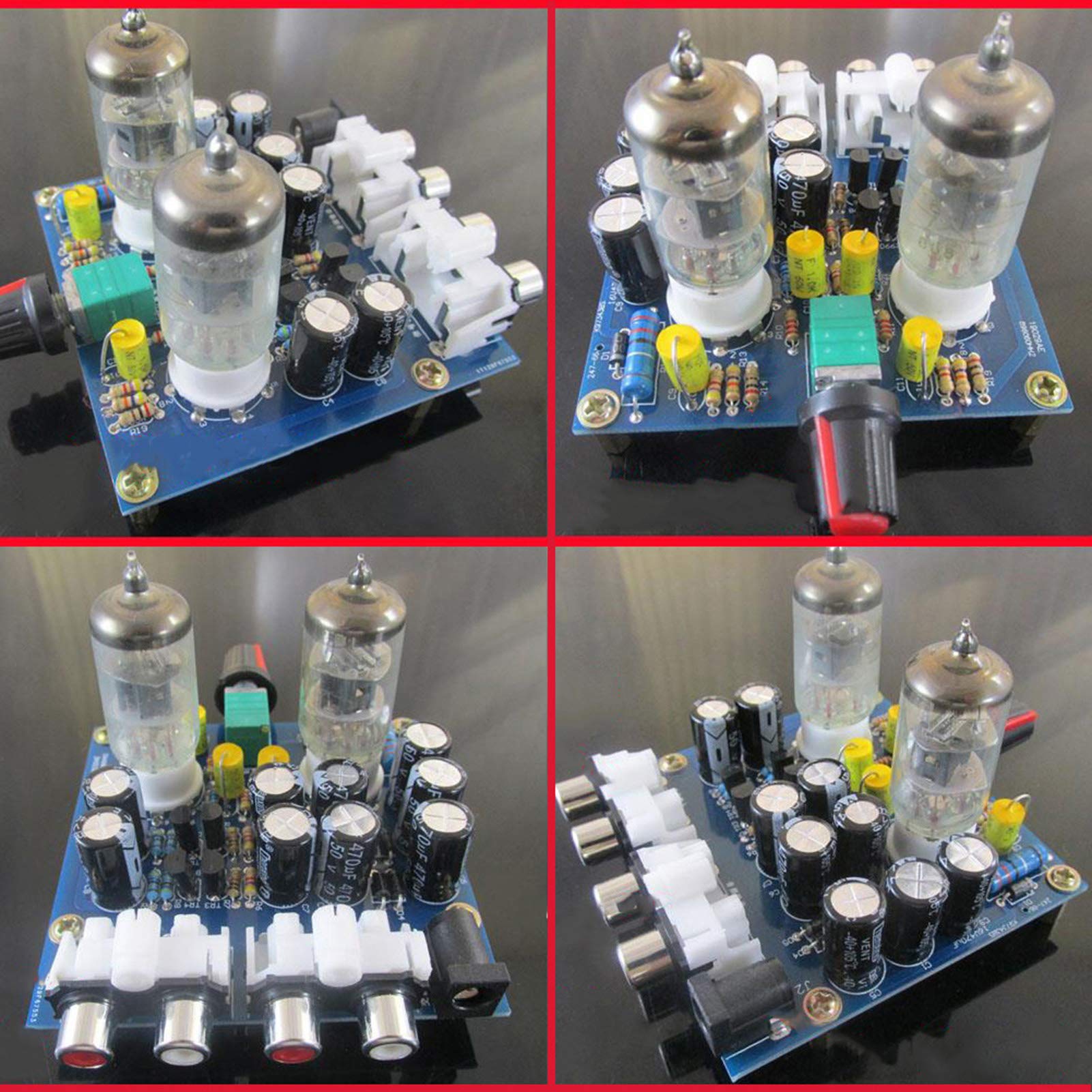 Kit Amplificatore Per Cuffie A Valvole 6J1 – Preamplificatore Stereo Con Tubi Elettronici, AC 12V, DIY Per Audiofili