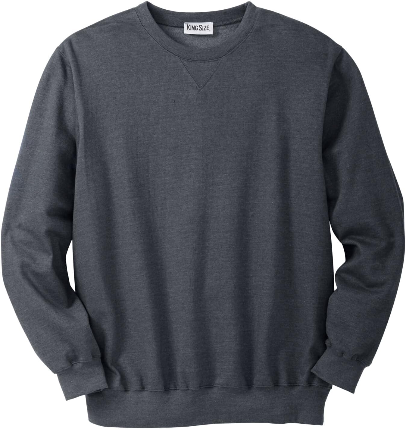 KingSize Men's Big & Tall Fleece Crewneck Sweatshirt