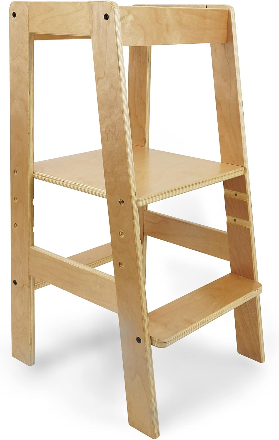 509 Crew Explorer Learning Tower, Children's Kitchen Helper, Height Adjustable Platform, Natural Colour