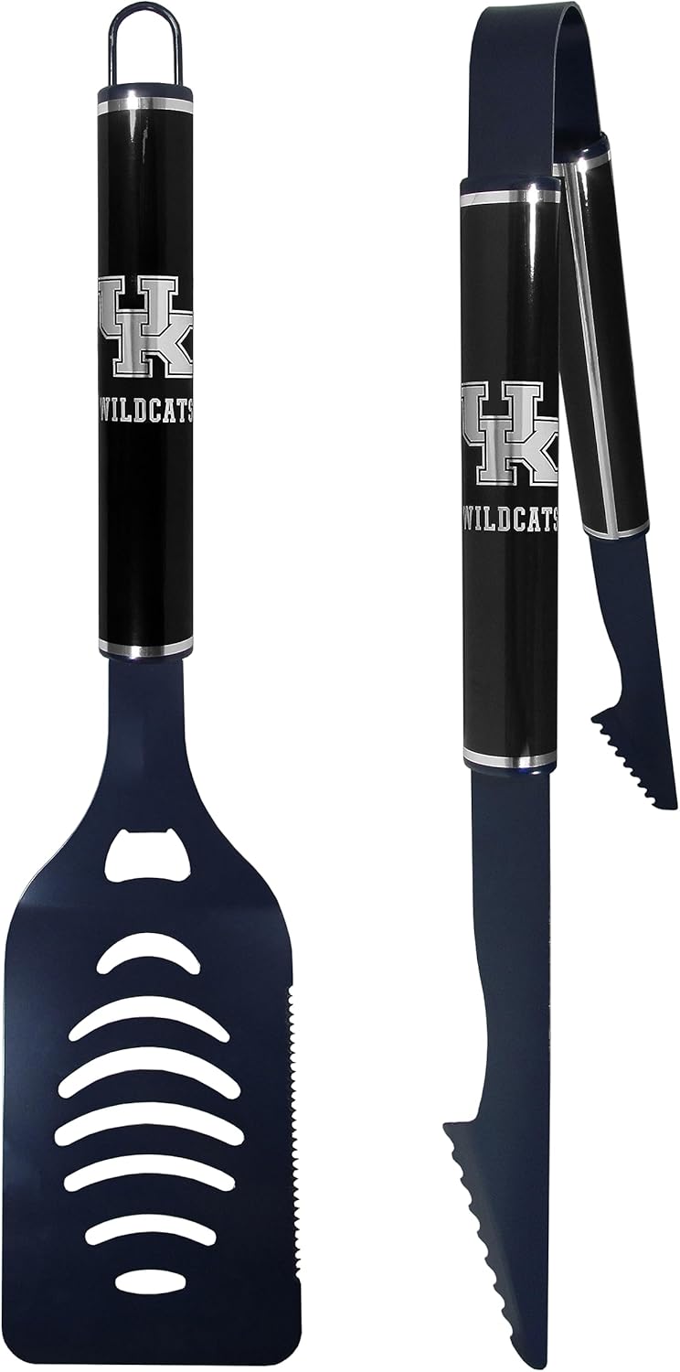 Siskiyou Sports NCAA Kentucky Wildcats 2 pc Color and Black Tailgate BBQ Set Team Colors, One Size
