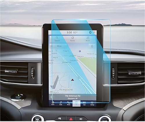 CDEFG Protector de pantalla para Ford Explorer 2020, 2021, 2022, 2023, Explorer (XLT, ST-Line, Timberline, Limited, ST, King Ranch, Platinum)Hybrid
