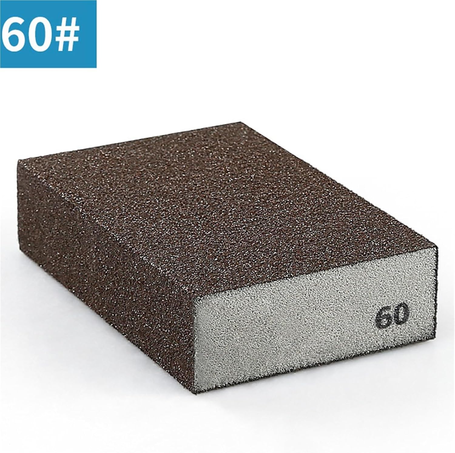 Sanding Sponge 25Pcs Sanding Sponge Blocks Grit 60 80 100 120 180 240 320 Wall Grinding Sponge Sand Block Sandpaper Model Paint Polished Sand BrickNO.507(60)
