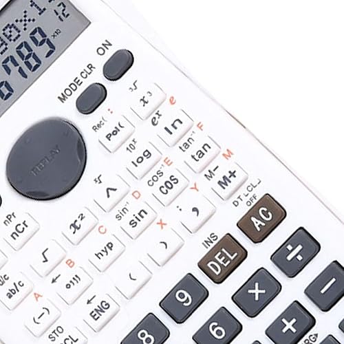 Miniatura 3 de Calculadoras científicas, calculadora rosa multifuncional de 12 dígitos para estudiantes, profesores, profesionales de negocios, suministros