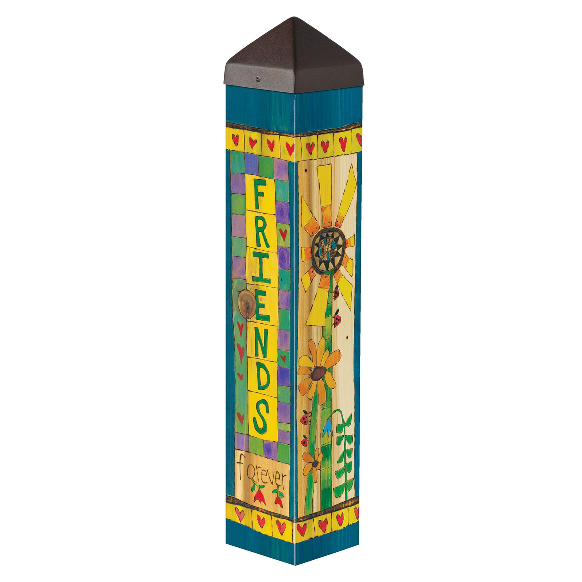 Amazon.com : Studio M Art Pole, PVC Weather Resistant Pole with