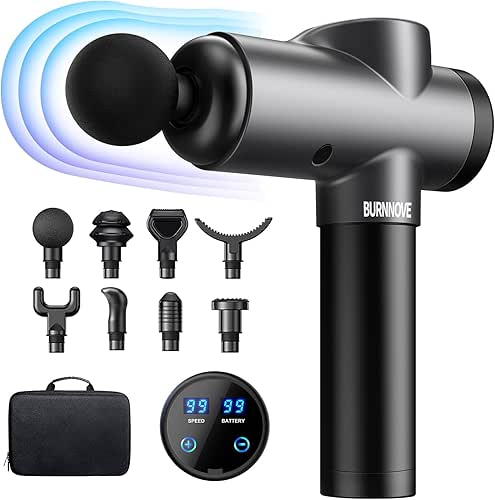 Pistolet de massage Burnnove