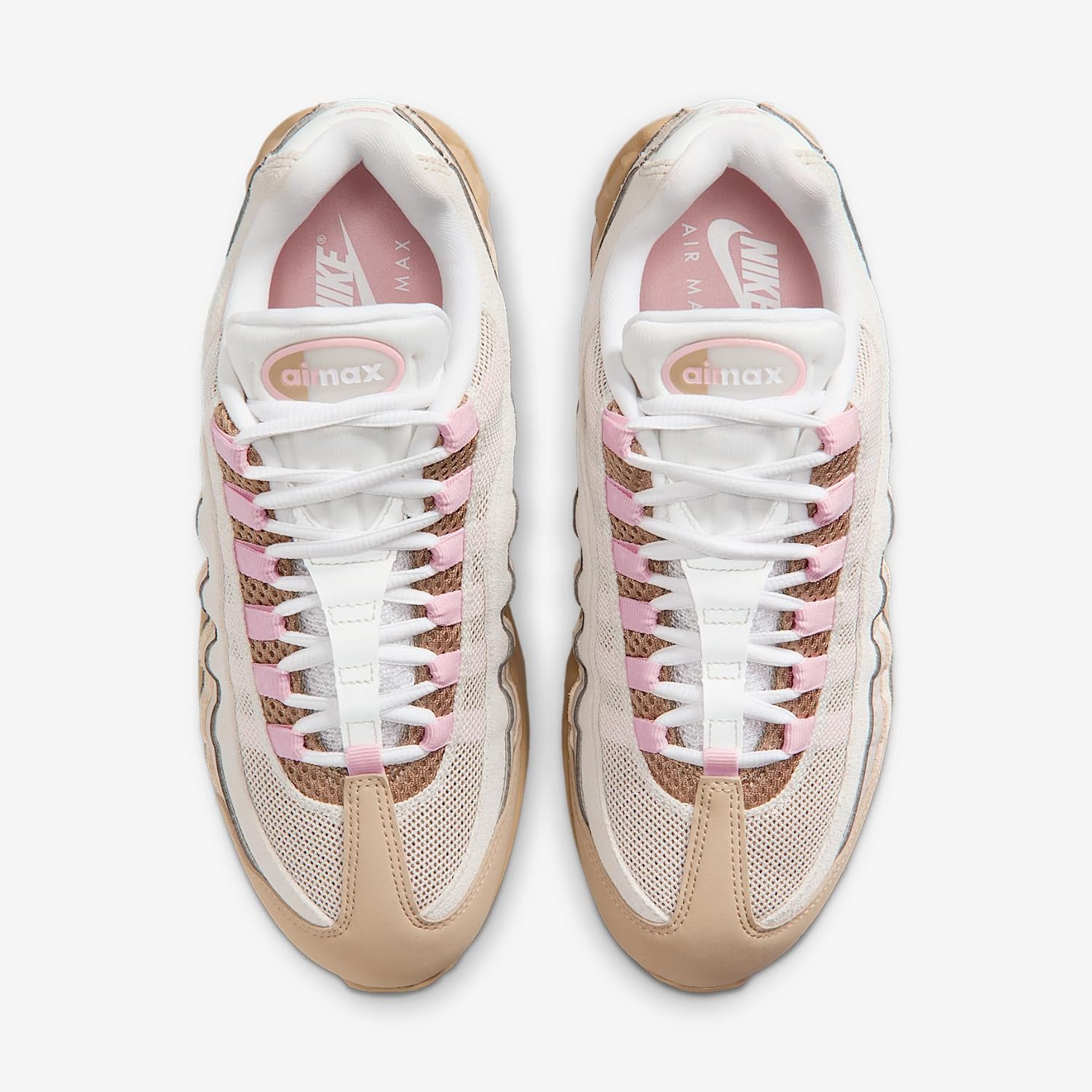 Big Bubble Air Max 95 Womens - British Tan / Phantom / Linen by Nike