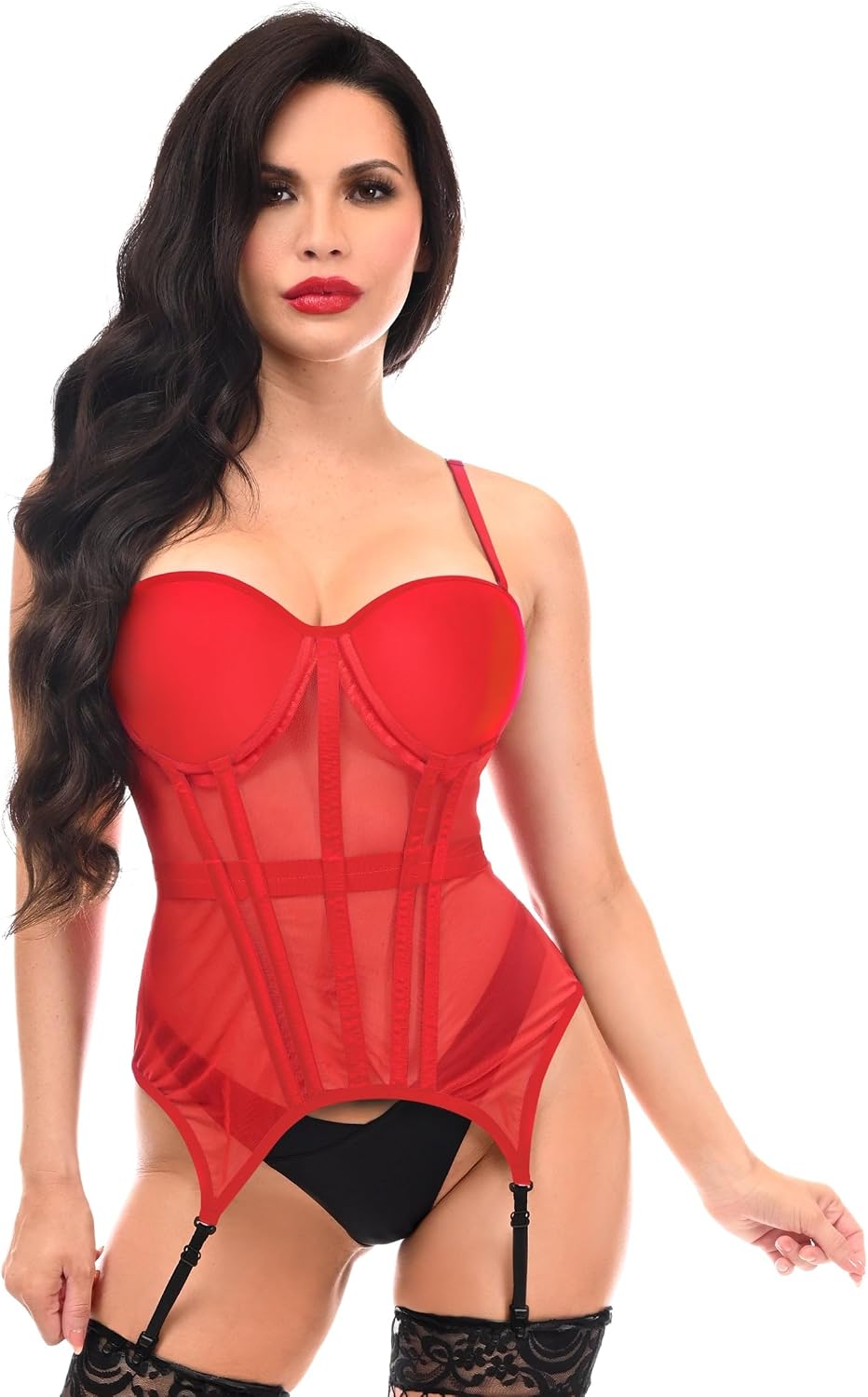 Lavish Underwire Bustier Corset w/Garters