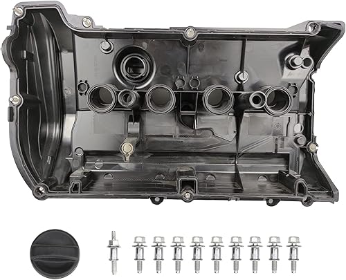 Cubierta de válvula de aluminio compatible con Mini Cooper S Countryman Paceman Hatchback Clubman Convertible Coupe R55 R57 R58 R59 R60 R61 JCW 1.6