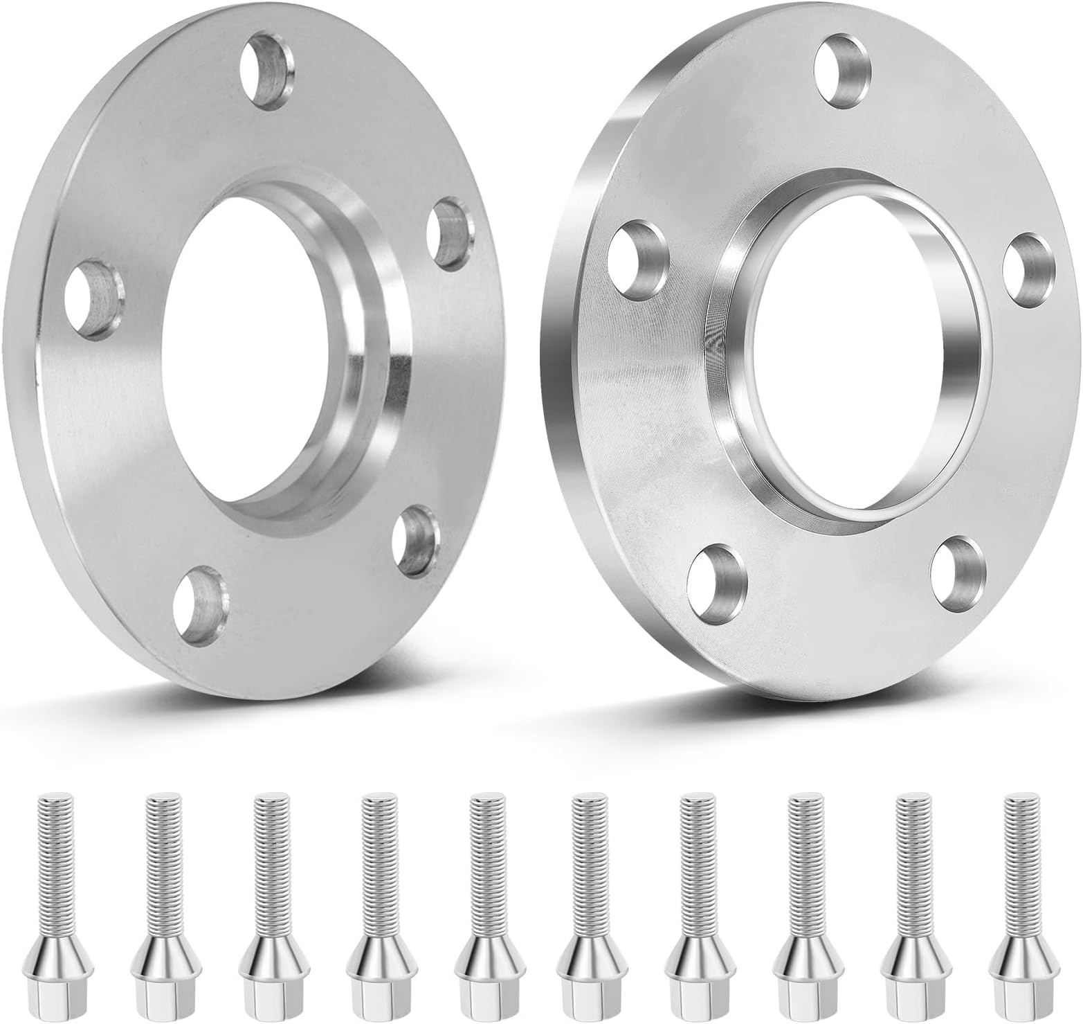ECCPP 2X 5 Lug Hubcentric Wheel Spacers 10mm 5x120mm Fits for E82 E88 E36 E46 E90 Wheel Spacers E92 318i 135i 335d Wheel Spacers