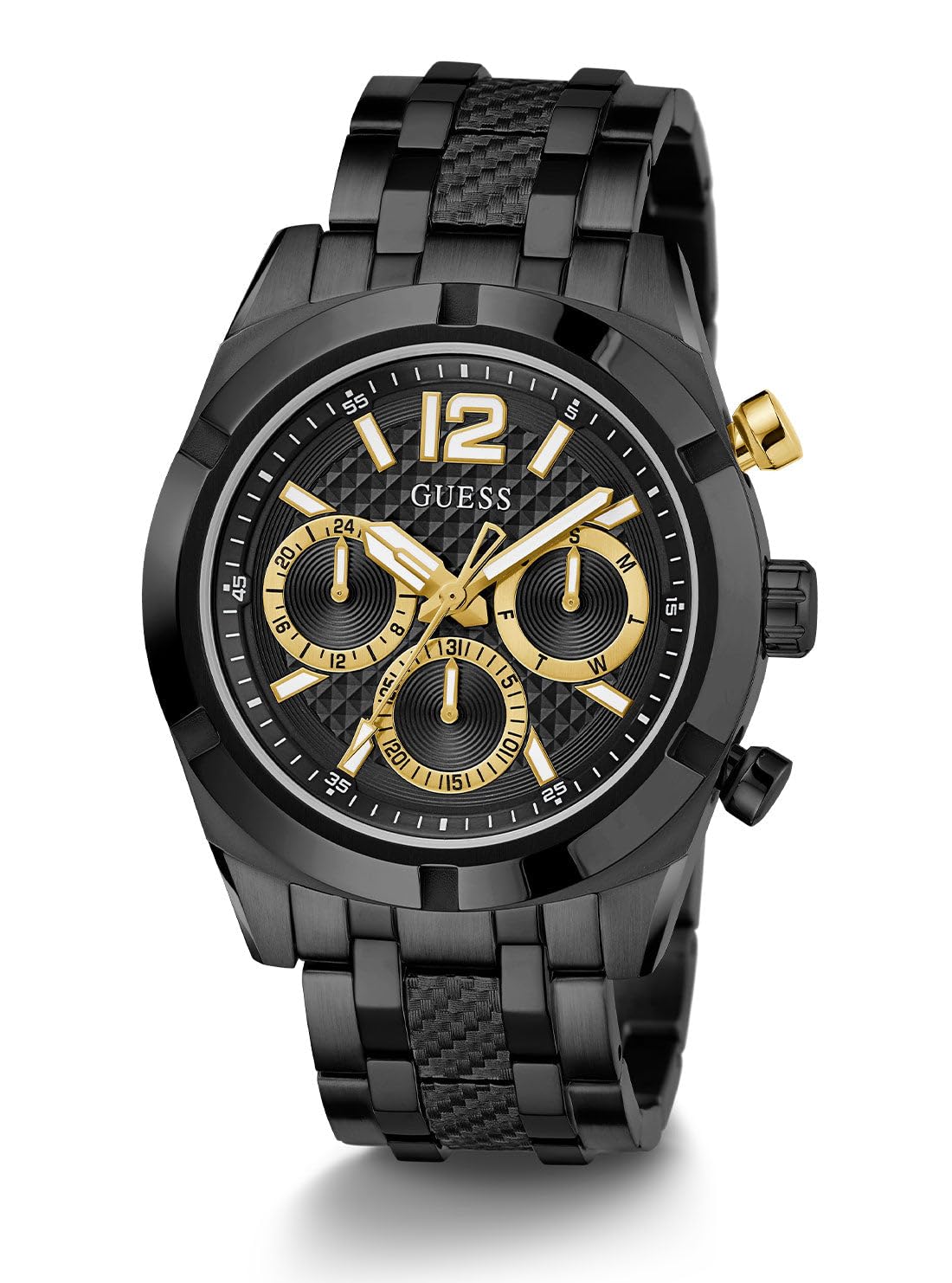 GUESS Reloj de Pulsera para Hombre de Acero Inoxidable