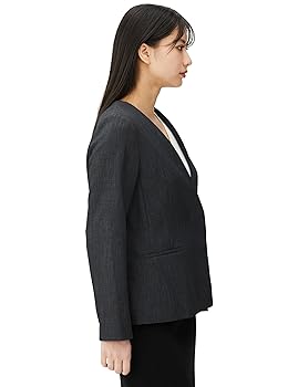 み*い様 ナチュラルビューティーベーシック セットアップ 3点 Sサイズ グレイ Amazon | [ナチュラルビューティーベーシック] ジャケット